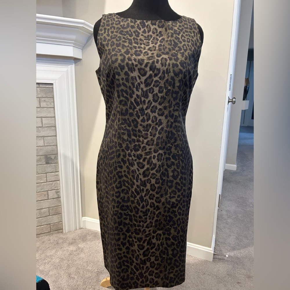 Ann Taylor Animal Print Dress